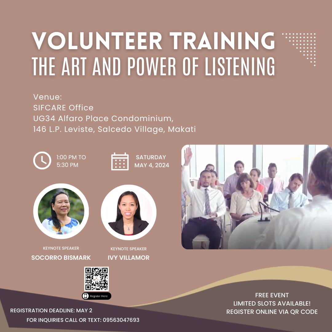 The Art & Power of Listening Poster by SIFCare