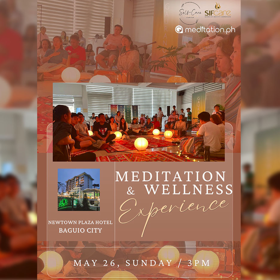 SIFCare Self-Care Meditation & Wellness Experience Event Poster