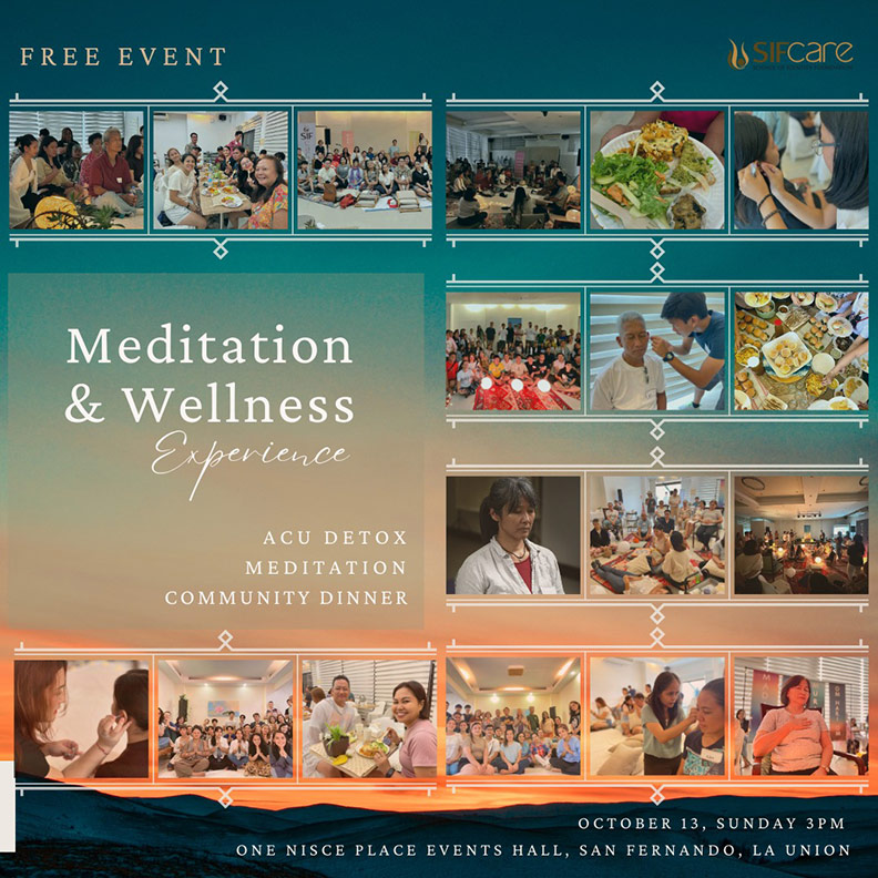 SIFCare Meditation & Wellness Experience in La Union Poster